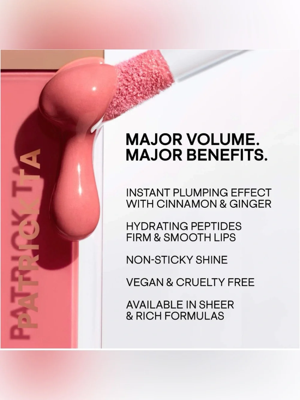 Patrick Ta Lip Gloss Duo in Rose Gold and Dusty Pink